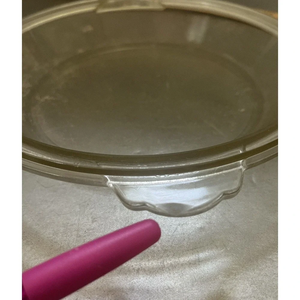 Pyrex vintage clear